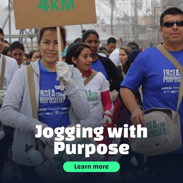 Jogging with purpose