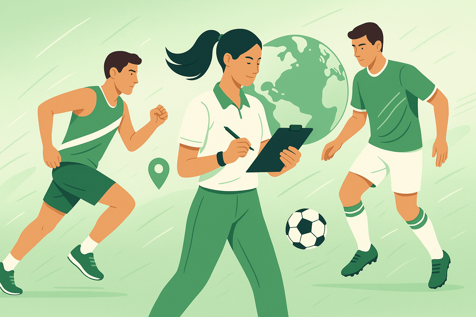 organizar un evento deportivo multi-sede