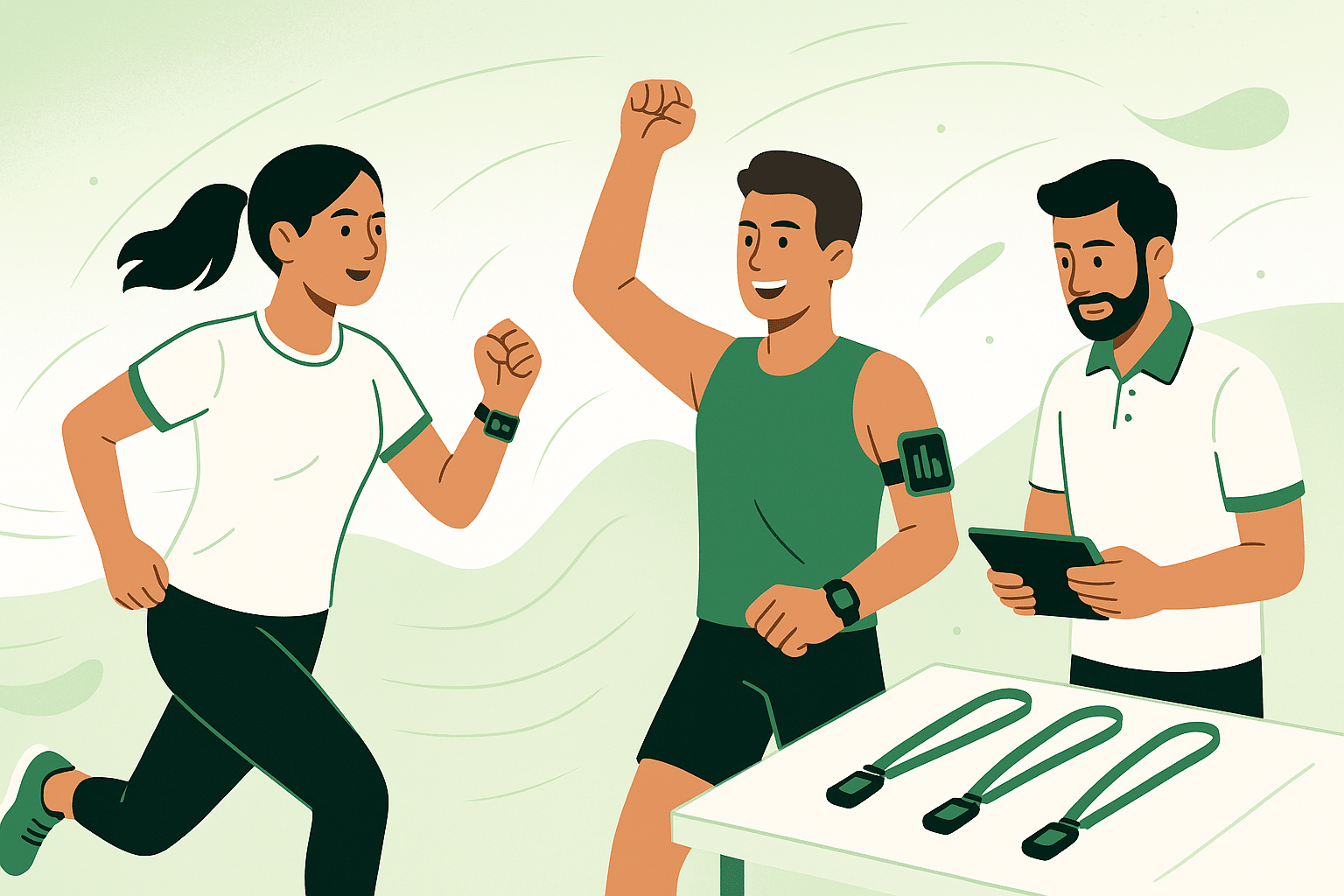 Tecnología wearable en eventos deportivos corporativos