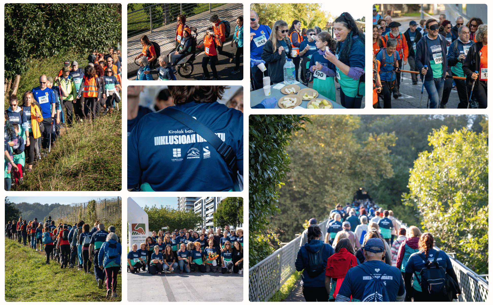 SM Casos de Éxito Collage Marcha Inclusiva Lasarte-Oria